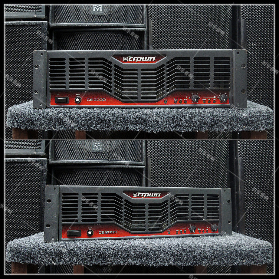 Original United States CROWN Crown CE2000 second-hand import hifi gold seal pipe professional listening post power amplifier