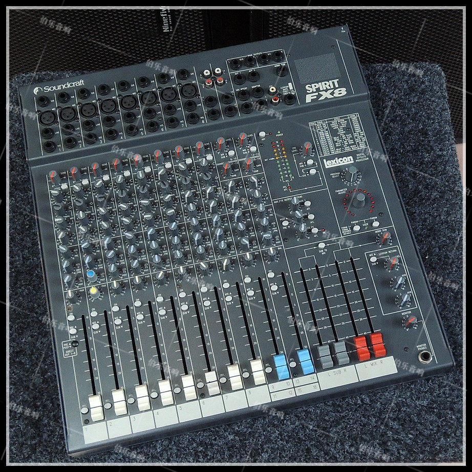 Original fit UK SOUNDRAFT vocal arts FX8 Second-hand Import Professional 16 Road Band Effect Two Marshal Mixers