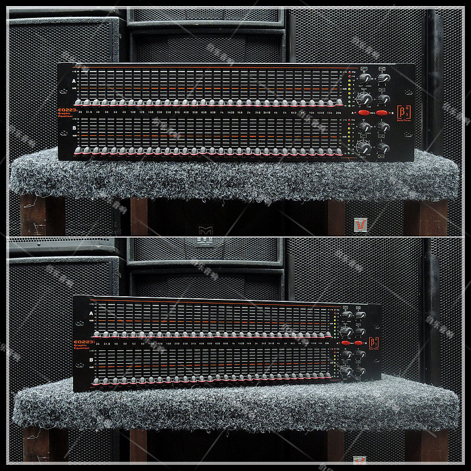Original B3 Betasry EQ2231 second-hand professional stage performance dual 31-segment graphic equalizer