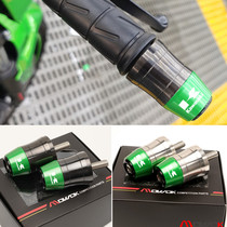 Motorcycle accessories for Kawasaki Z1000R 900 400 ER6N ZX6R 10R Stainless steel handle plug