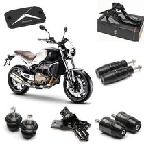 Applicable to Yi 550 21 modified accessories brake horn handle pedal on pump cover anti-drop ball starting screw