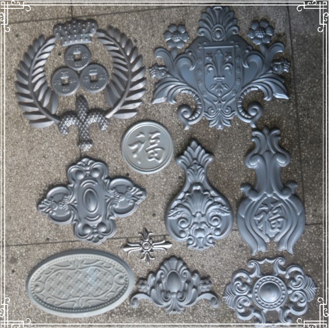 CS○type wrought iron stamping parts Anti-aluminum iron flower door accessories Wrought iron Daquan Wrought iron flower aluminum flower parts