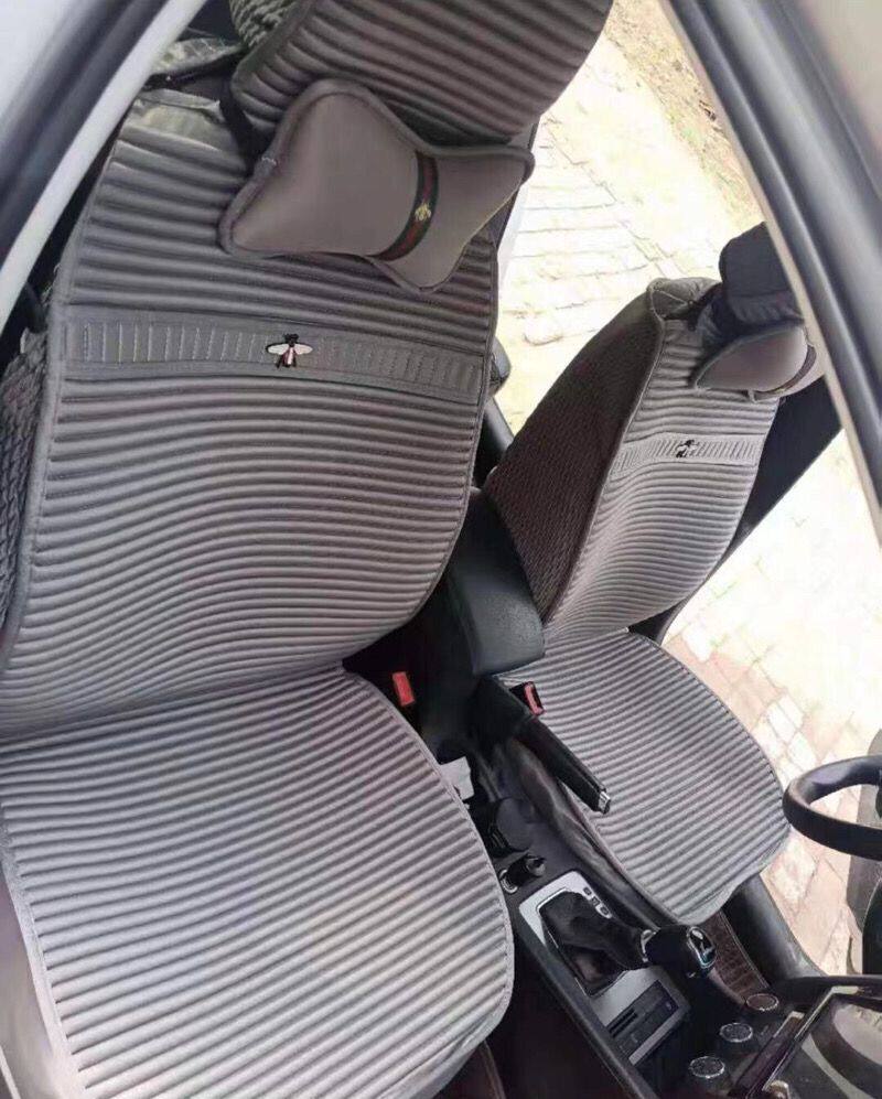 Suitable for pickup truck Four Seasons General Motors seat cushion fully surrounded silk buckwheat shell health seat cover interior accessories