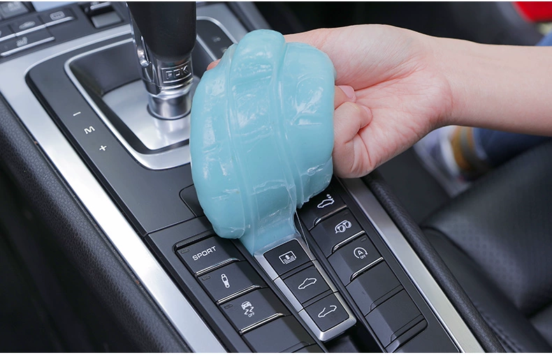 Làm sạch cao su mềm xe cung cấp nội thất điều hòa không khí cửa thoát bụi loại bỏ bùn làm sạch phổ khoảng cách dính bụi tạo tác - Sản phẩm làm sạch xe