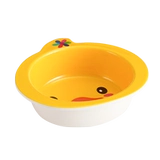 扬格 Детская милая обеденная тарелка для детского сада, мультяшная посуда для еды, защита при падении, защита от ожогов