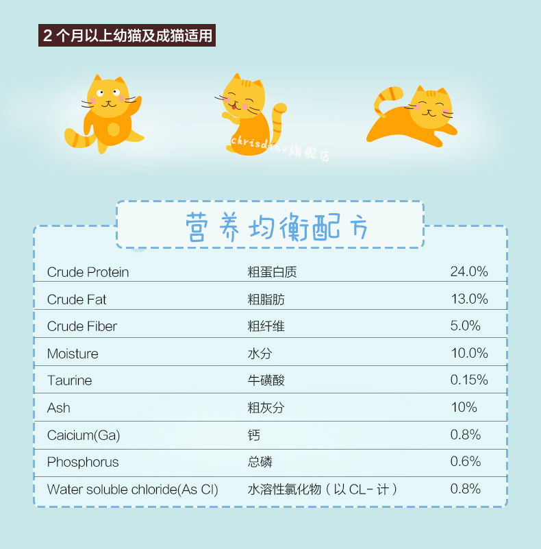 Ke Li Si Ting Mei Mao để thức ăn cho mèo bóng lông kết hợp 2,5kg * 4 thùng thức ăn cho mèo mèo tự nhiên 10kg20 kg - Cat Staples thức an cho mèo giá rẻ