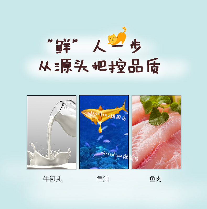 Thịt cá hồi Kristin tự nhiên cho mèo con mèo ăn 500g1 kg cố gắng ăn dinh dưỡng túi thức ăn cho mèo con với số lượng lớn - Cat Staples hạt canin