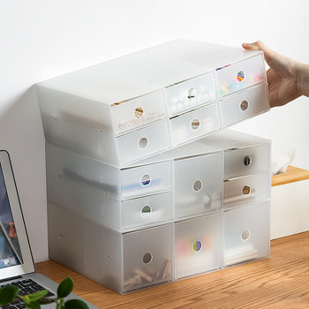 Drawer desktop storage box office desk dressing table cosmetics stationery pen holder hand account tape storage cabinet
