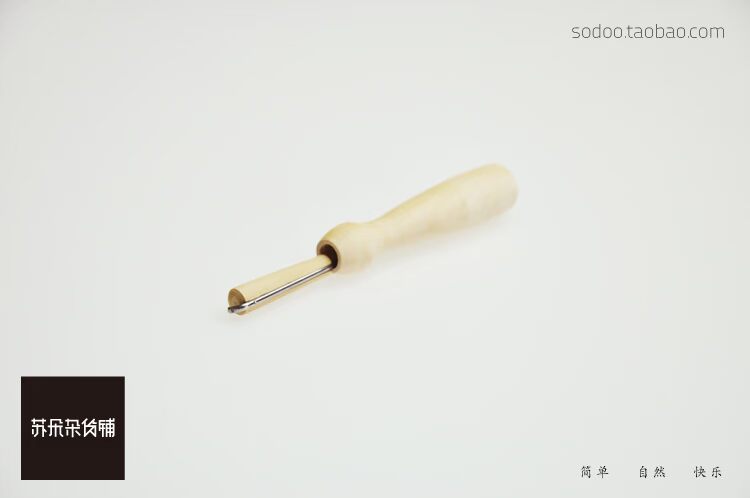 [Gỗ tay cầm kim chọc] Su đôi tay sodoo len cảm thấy chọc cụ handmade DIY vui vẻ - Công cụ & vật liệu may DIY nhíp gắp chỉ
