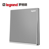 Legrand switch socket panel K8 Yijing silver one open multi-control one midway Zhi power supply type 86