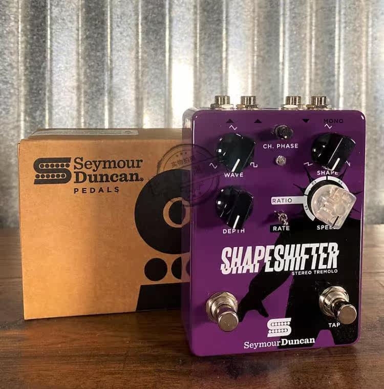 Педаль эффектов 标价9折seymour duncan shape shifter stereo tremolo单块效果器
