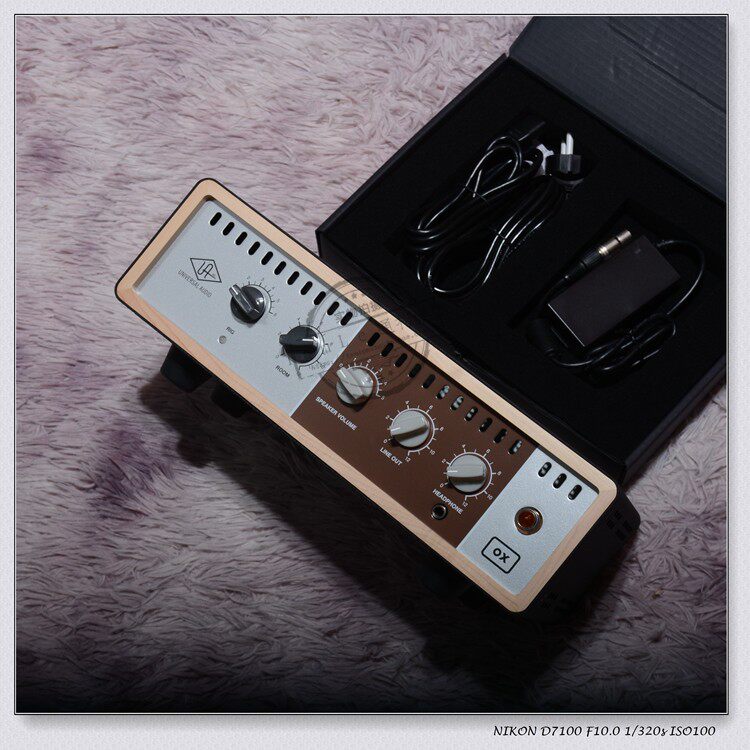 товар из китая 标价9折 universal audio ua ox amp top box音箱功率衰减负载盒