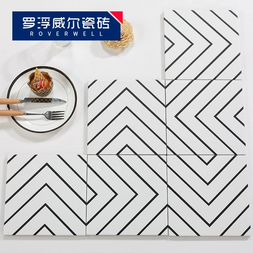罗浮威尔 Simplicity Modern Art Tile 200x200 Кухонная балконная балконная плитка для ванной комнаты плитка пола на пол