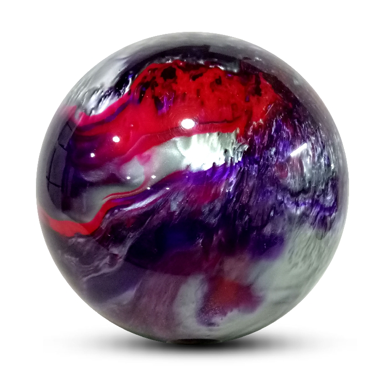 PBS bóng bowling đặc biệt "VITALITY" UFO bóng thẳng bóng thành viên bóng tím đỏ bạc bộ bowling