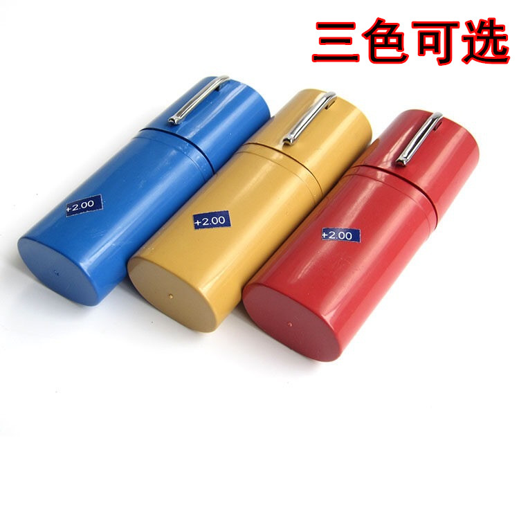 2018 new folding pen holder old flower glasses resin ultra light portable fashion old flower glasses male and female