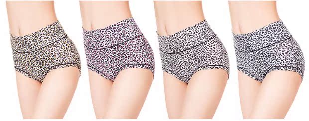 4 tải cao eo báo mod quần lót hộp quà tặng phụ nữ kích thước lớn MM béo mẹ có thể mặc ưu đãi đặc biệt quần lót đẹp