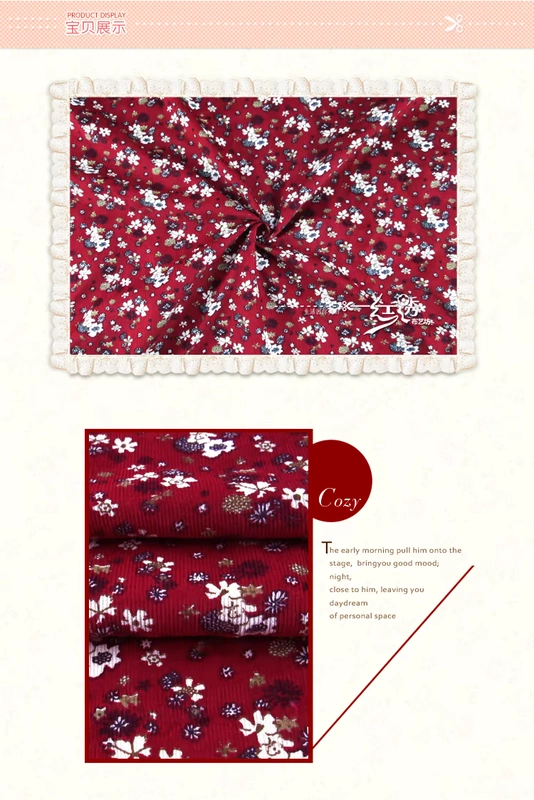 Bông vải to sợi bông vải to sợi vải phần mỏng của loại vải cao cấp Sunflower váy vải vải tay diy - Vải vải tự làm