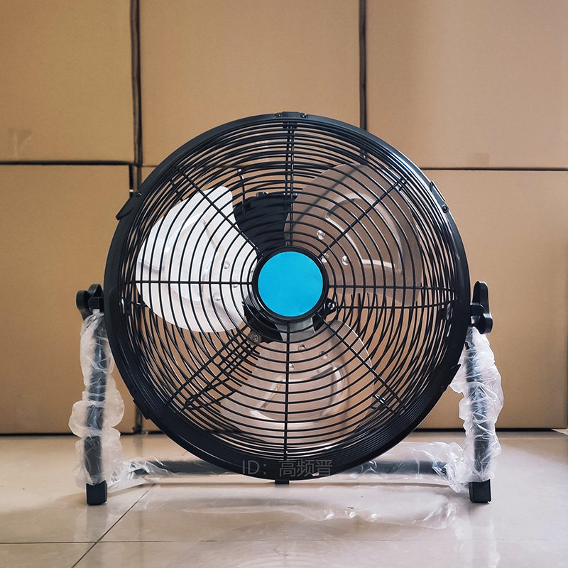 Suitable for pasture blue 18V charged lithium battery 12 inch giant handheld fan construction electric fan outdoor
