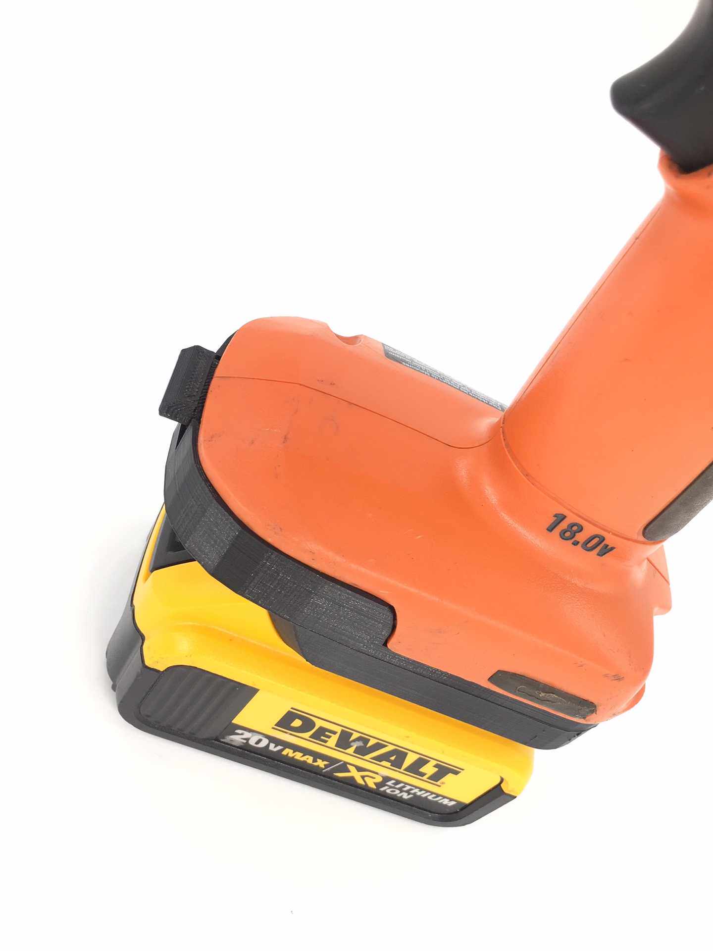 AEG Ritchie 18v use other battery Ritchie battery to DeWalt 20v