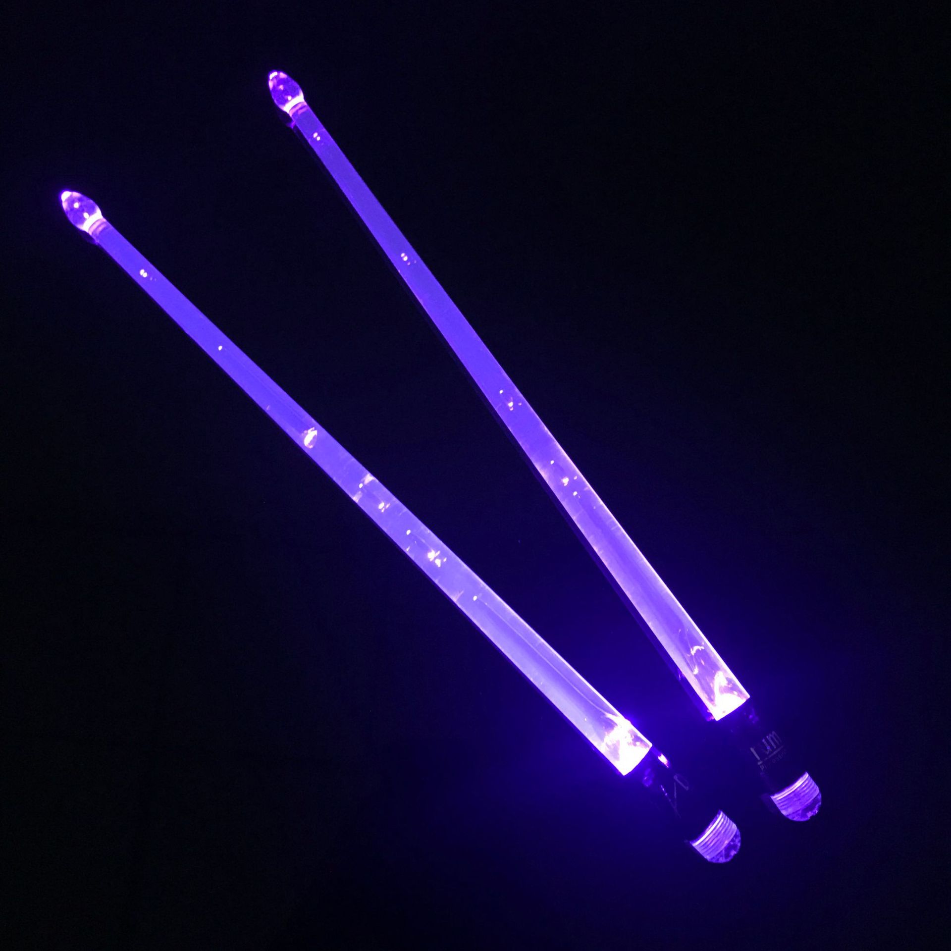 Jazz drum luminous drum stick luminous drum dazzling color fluorescent 5a professional drumstick drum hammer stick resistant to continuous beating