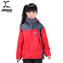 2021 Winter New plus velvet thickened jacket charge Boys Girls detachable two-piece set three-in-one children