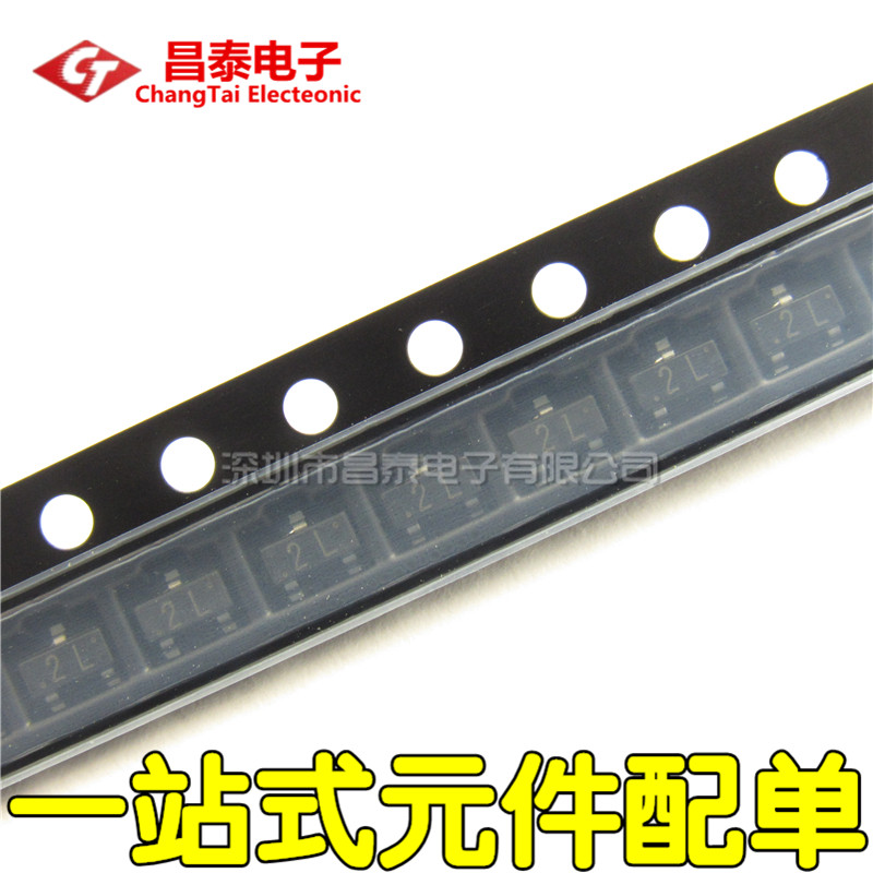 Pattern Triode MMBT5401 2N5401 MMBT5401LT1G screen printing 2L SOT-23 PNP tube