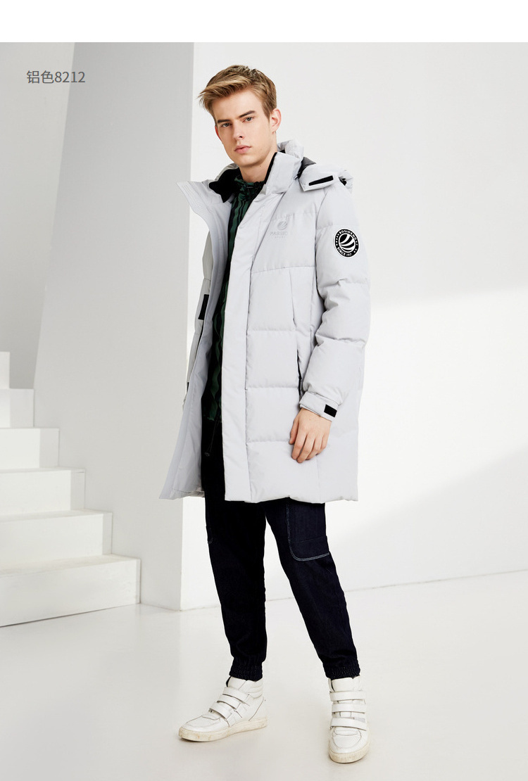 反季清仓 波司登 RDS认证600蓬90%鸭绒 男士中长款羽绒服 图6