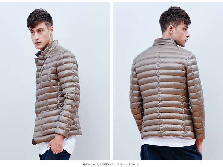 Blouson homme BOSIDENG    en Nylon - Ref 3119994 Image 29