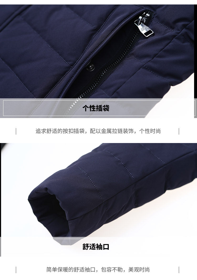 Blouson homme BOSIDENG    en Nylon - Ref 3120130 Image 27