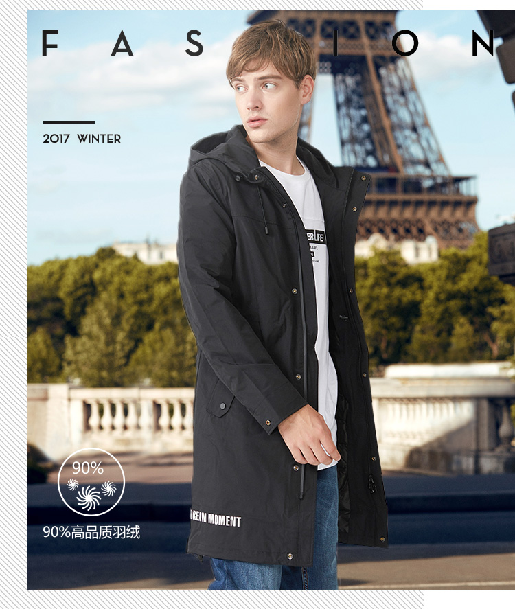 Blouson homme BOSIDENG    - Ref 3123200 Image 7