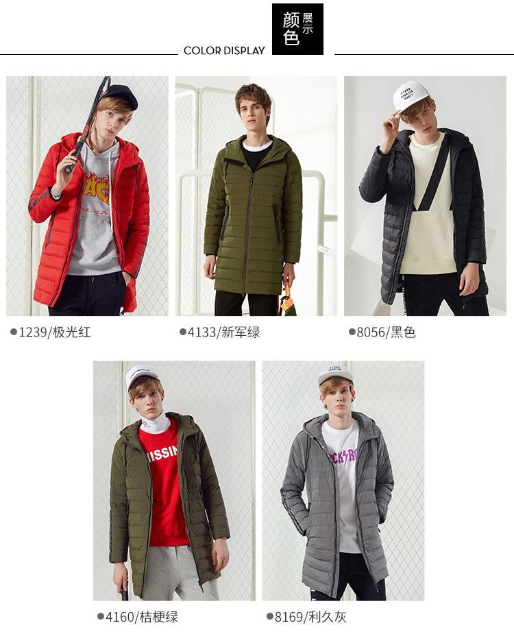 Blouson homme BOSIDENG    en Nylon - Ref 3120009 Image 13