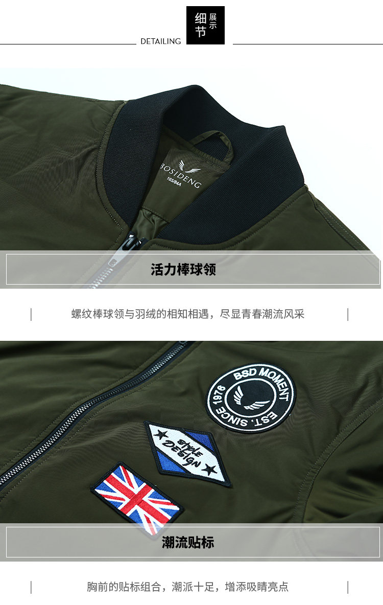 Blouson homme BOSIDENG    - Ref 3120010 Image 23