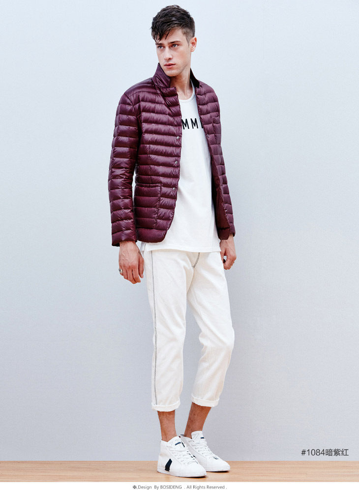 Blouson homme BOSIDENG    en Nylon - Ref 3119994 Image 19