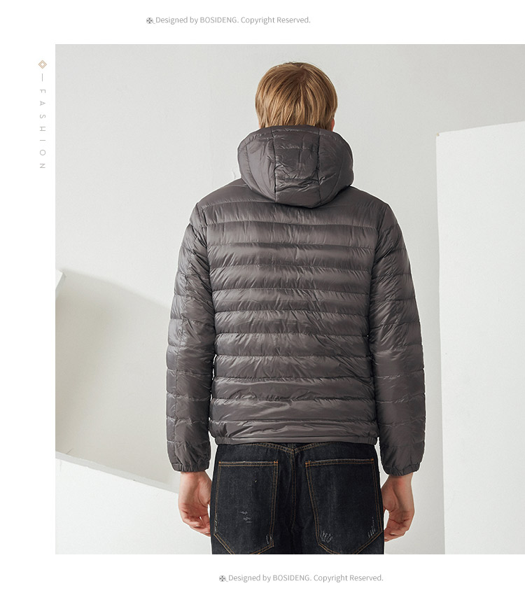 Blouson homme BOSIDENG    en Nylon - Ref 3123080 Image 23