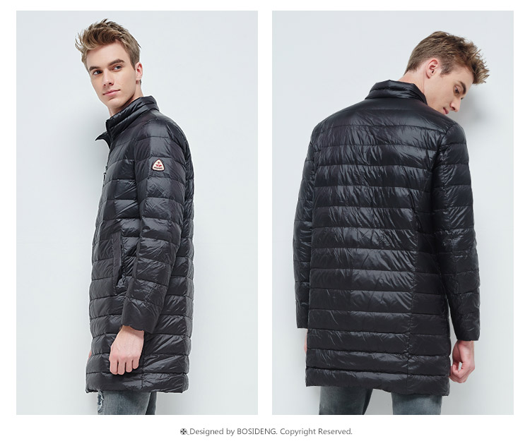 Blouson homme BOSIDENG    en Nylon - Ref 3123125 Image 23