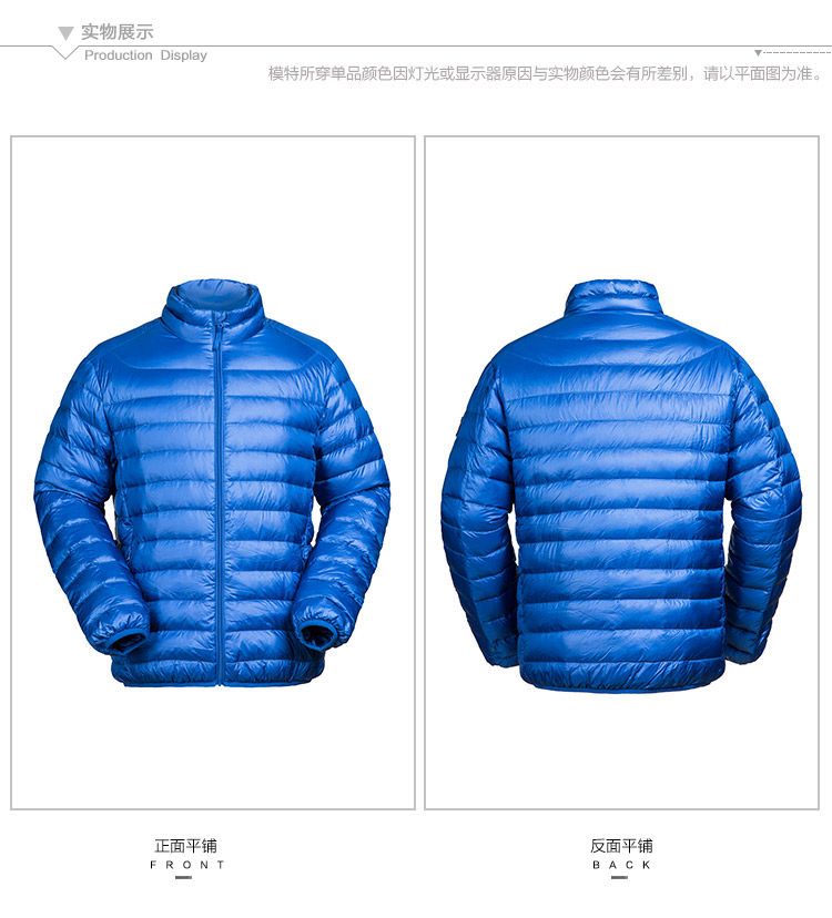 Blouson homme BOSIDENG    en Nylon - Ref 3120100 Image 42