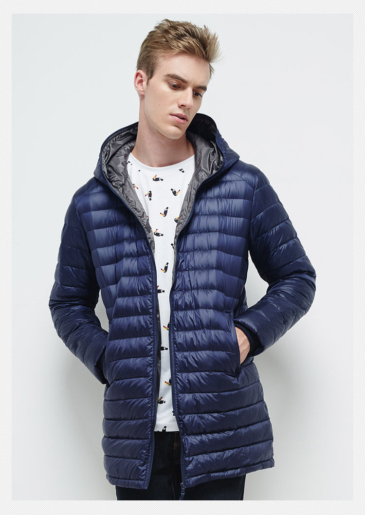 Blouson homme BOSIDENG    en Nylon - Ref 3120043 Image 7