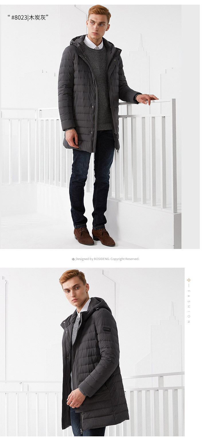 Blouson homme BOSIDENG    en Nylon - Ref 3120130 Image 20