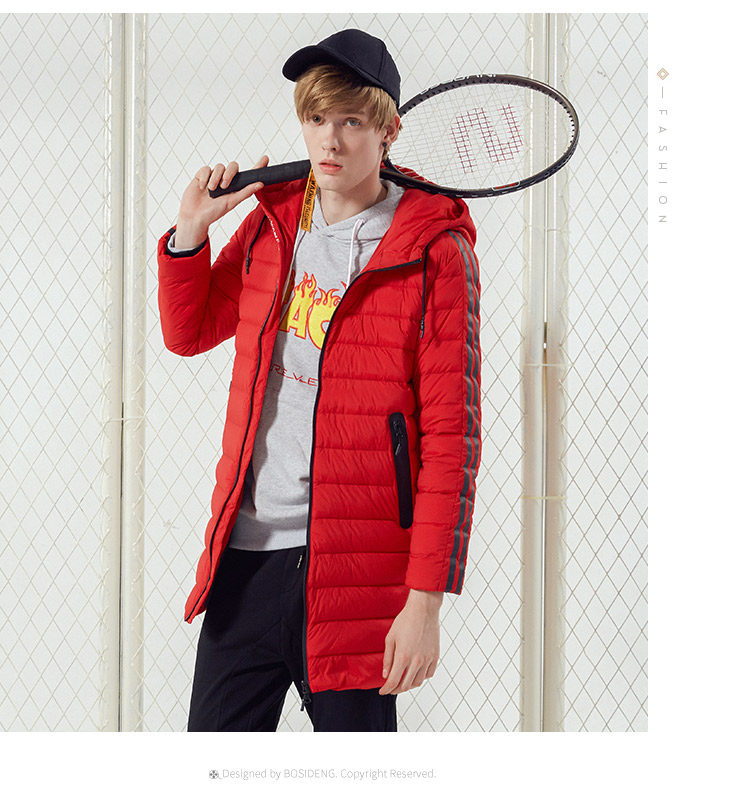 Blouson homme BOSIDENG    en Nylon - Ref 3120009 Image 15
