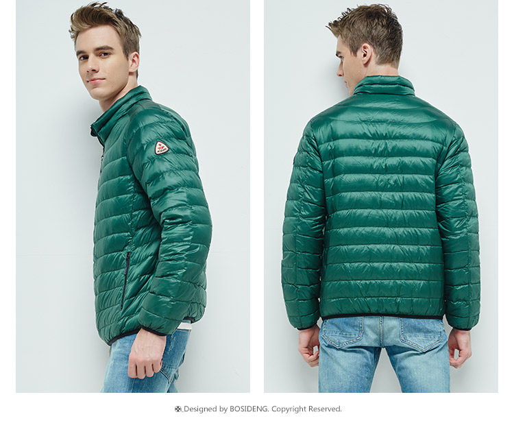 Blouson homme BOSIDENG    en Nylon - Ref 3120100 Image 31