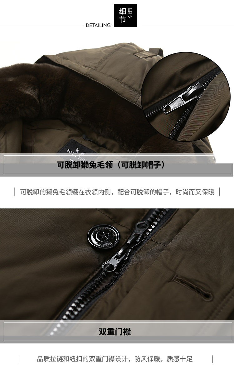 Blouson homme BOSIDENG    - Ref 3119636 Image 29