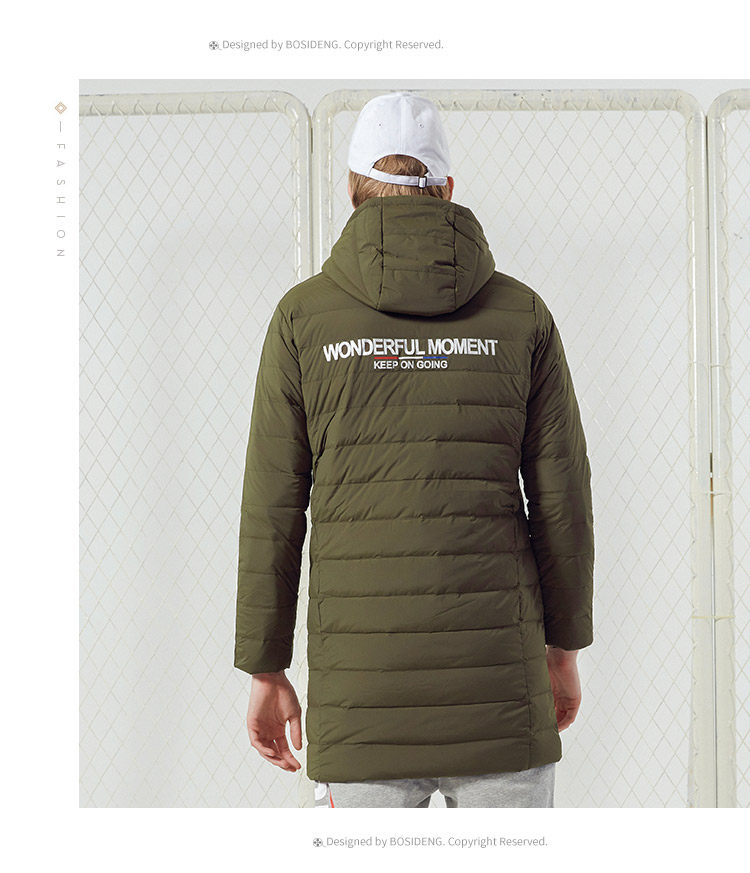Blouson homme BOSIDENG    en Nylon - Ref 3120009 Image 20