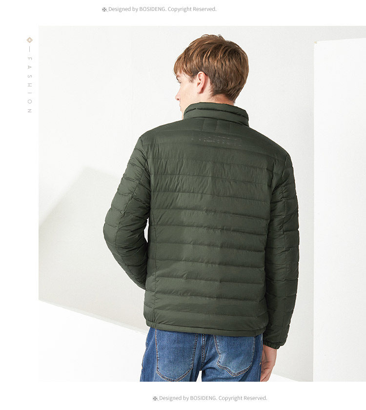 Blouson homme BOSIDENG    en Nylon - Ref 3120031 Image 20