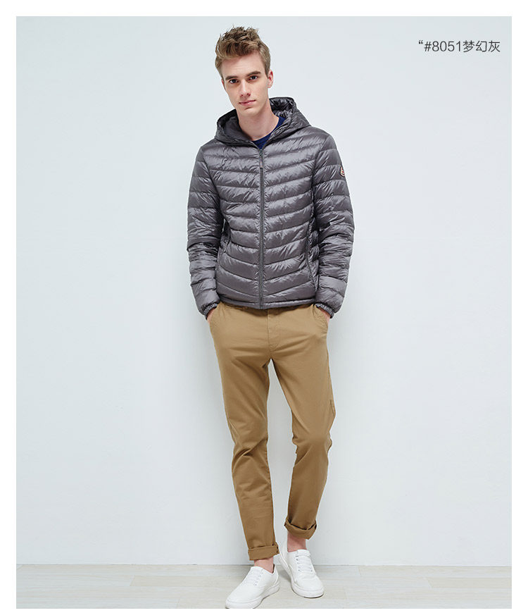 Blouson homme BOSIDENG    en Nylon - Ref 3120155 Image 28