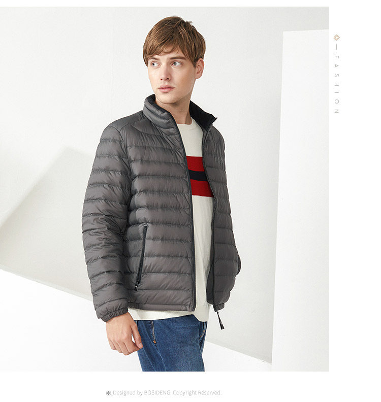 Blouson homme BOSIDENG    en Nylon - Ref 3120031 Image 15