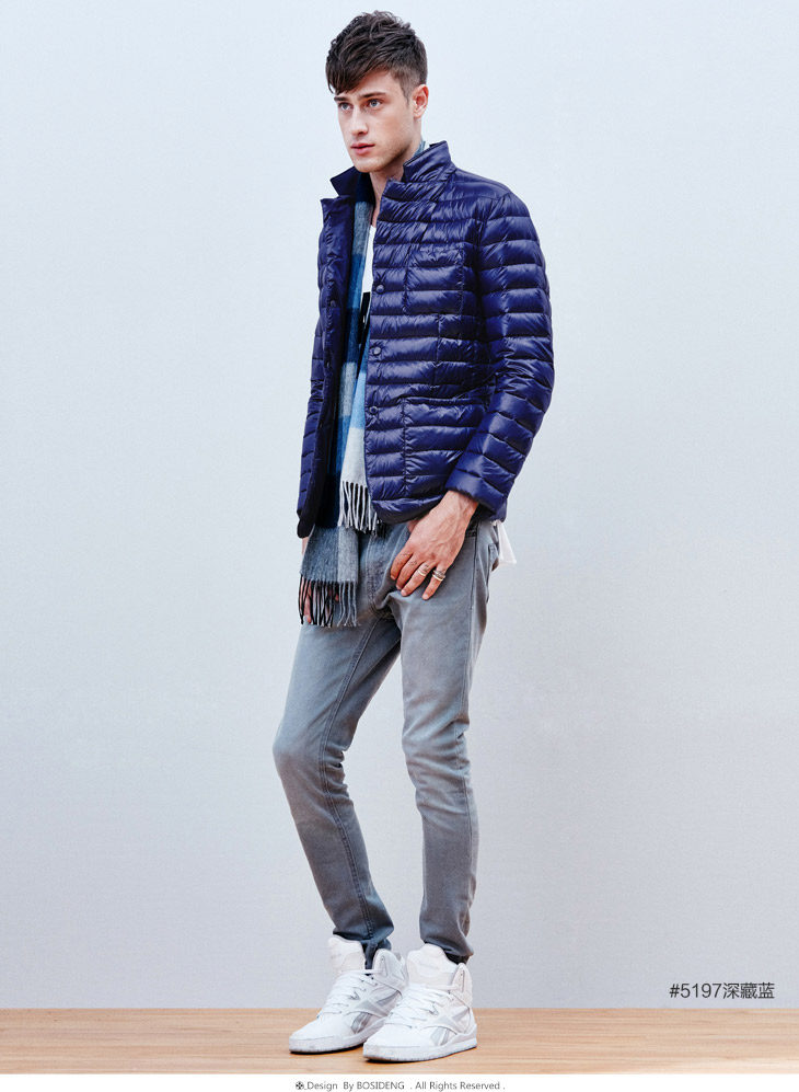 Blouson homme BOSIDENG    en Nylon - Ref 3119994 Image 23