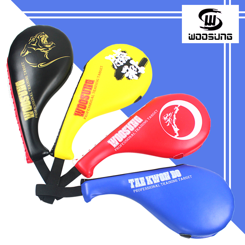 WOOsung double-leaf taekwondo foot target children's chicken leg target adult training target for the target to kick off the target