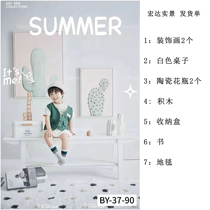 Real photography design of childrens real-life film studio film building