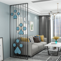 Nordic small house entry partition living room heart-shaped soft bag screen partition into home shoe cabinet half-cut decorative screen