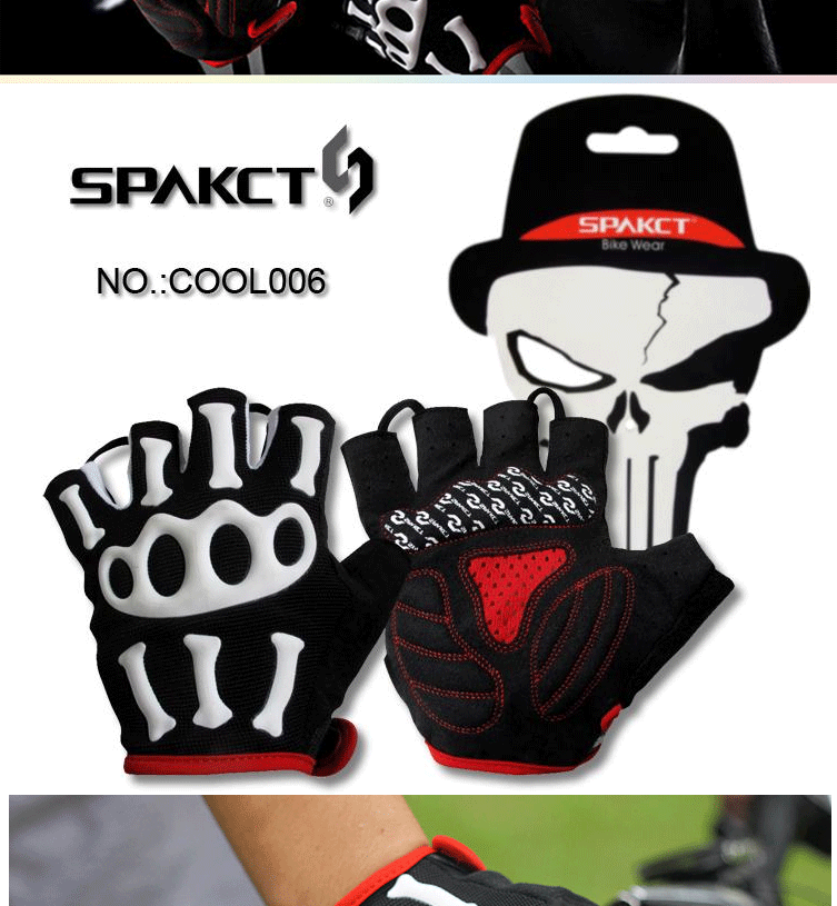 Gants de cyclisme mixte SPAKCT - Ref 2242212 Image 5